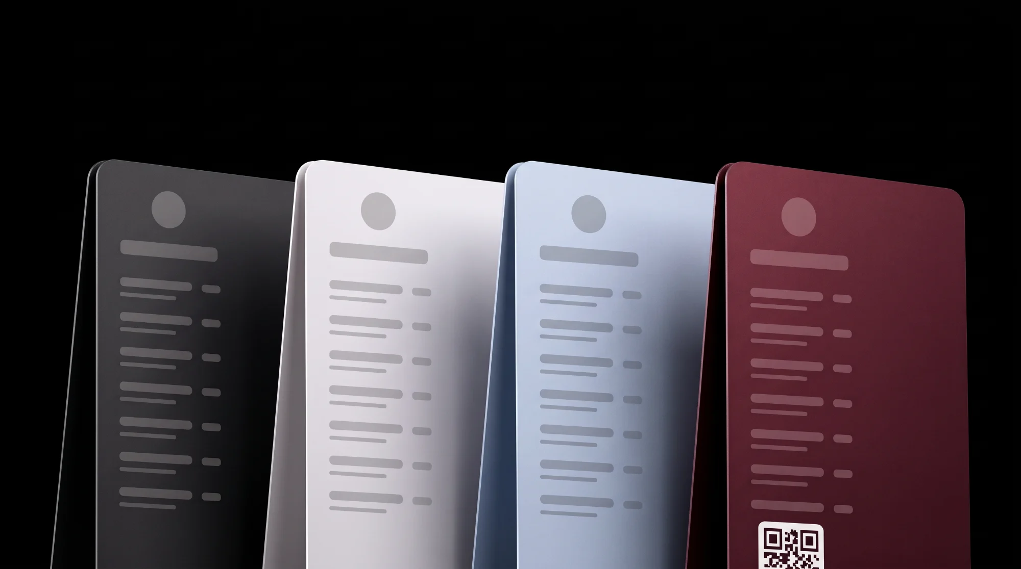Speisekarten – Oeren Design Studio